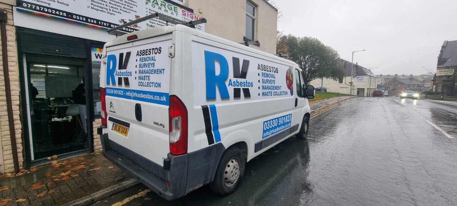 Van Lettering & Signage in Lancashire